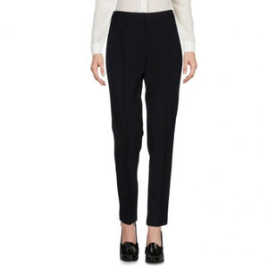 NWOT Alexander Wang Casual Crepe Trouser Pants Black Designer Women’s 0
